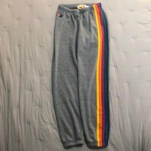 NWOT!!!! AVIATOR NATION 5 Stripe Sweatpants.